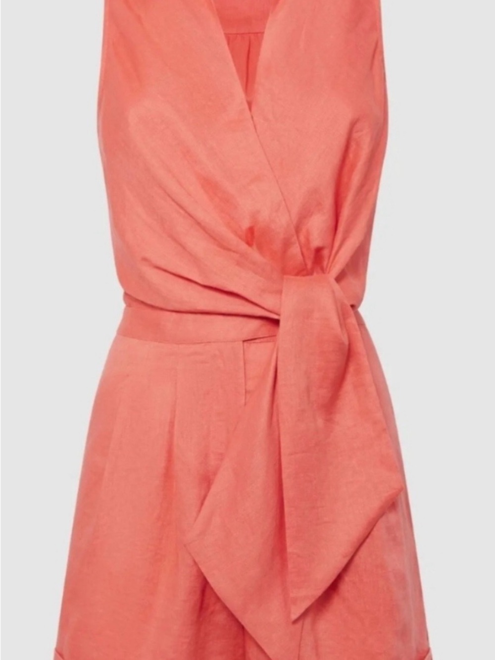 Reiss Coral Tie-Waist Women's Shorts playsuit/romper